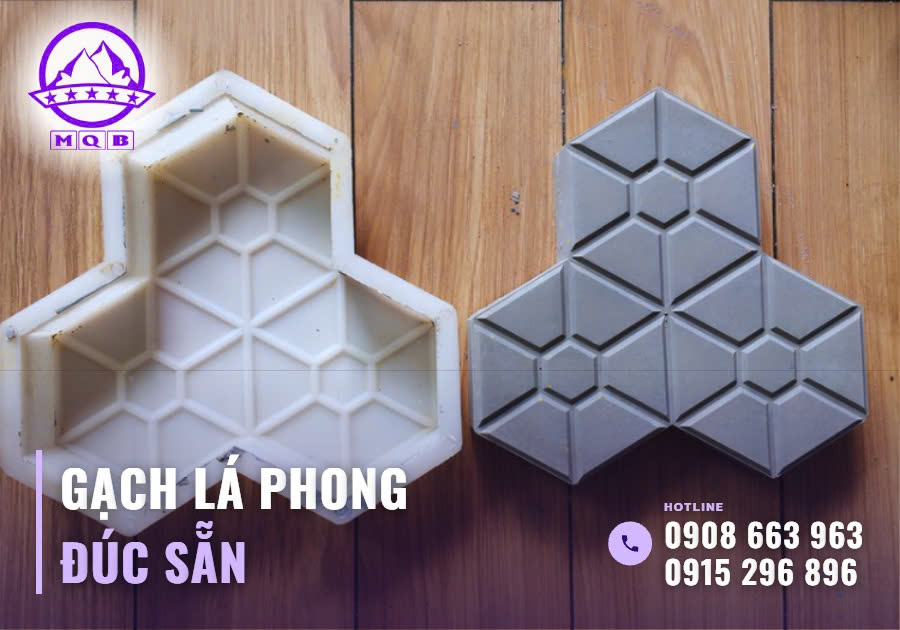 Khuôn đúc và gạch lá phong tại MQB