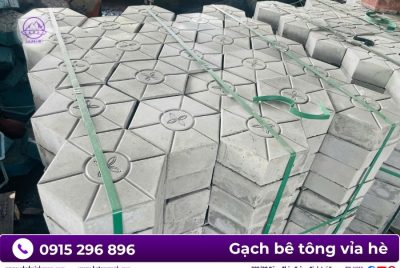 Gạch lục giác lát vỉa hè chất lượng từ Minh Quân MQB - Ảnh 4
