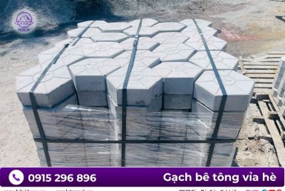 Gạch lục giác lát vỉa hè chất lượng từ Minh Quân MQB - Ảnh 2