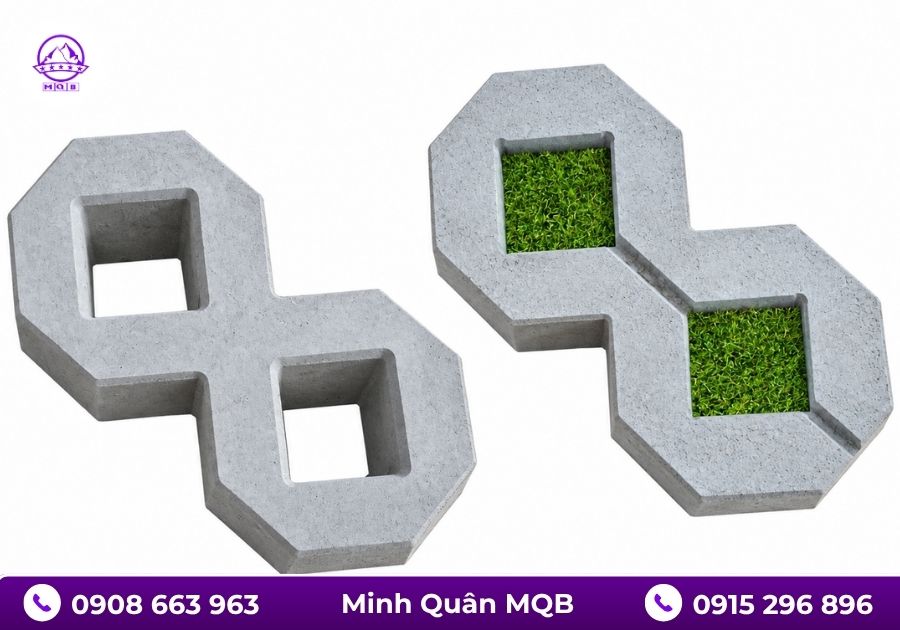 Gạch số 8 sau khi lát cần bao lâu để cỏ phát triển? 1 Gạch số 8 MQB