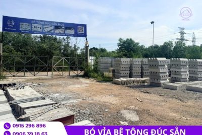 Giá bó vỉa đứng 15x25cm Minh Quân MQB