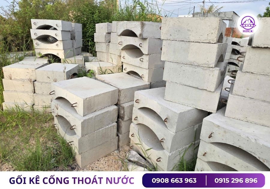 Báo giá gối kê cống D300 tại xưởng Minh Quân MQB 11 gia goi ke cong D300