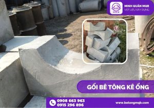 Gối kê cống bê tông đúc sẵn