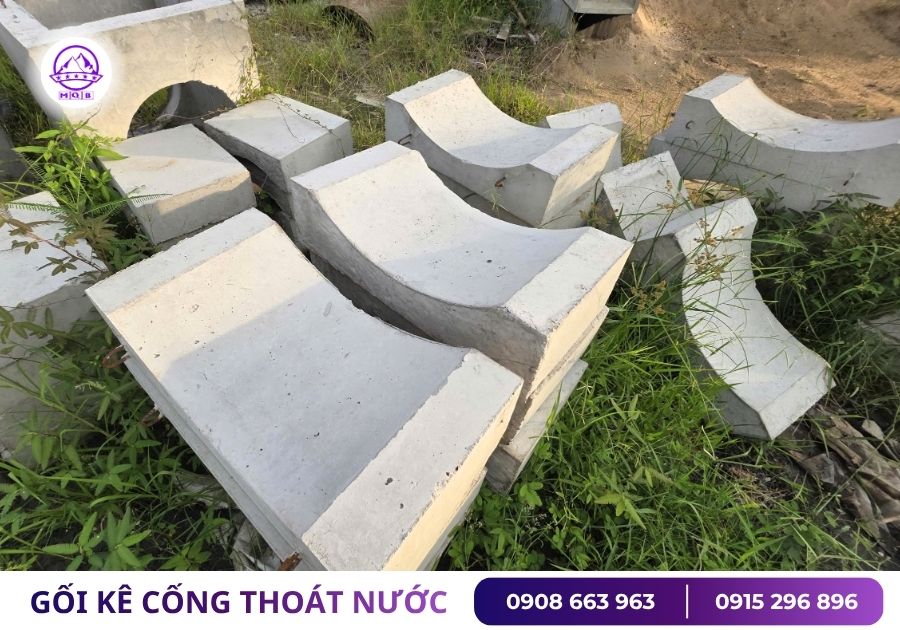 Minh Quân MQB cung cấp gối kê cống D600 giá rẻ 13 Gối kê cống D600 đúc sẵn