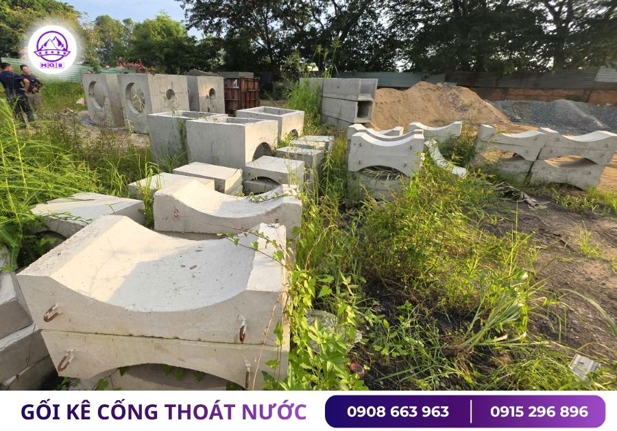 Minh Quân MQB cung cấp gối kê cống D600 giá rẻ 12 goi ke cong d600 gia re