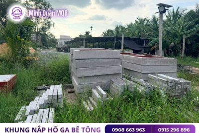 Khung hố ga nước thải