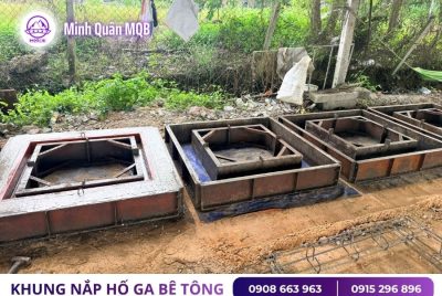 Báo giá khung nắp hố ga bằng bê tông mới nhất tại xưởng MQB - Ảnh 4