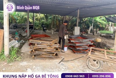 Báo giá khung nắp hố ga bằng bê tông mới nhất tại xưởng MQB - Ảnh 3