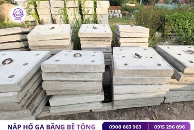 Sản xuất và cung cấp nắp mương 690x690x100mm bằng bê tông - Ảnh 5