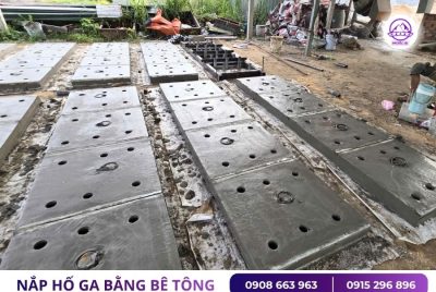 Sản xuất và cung cấp nắp mương 690x690x100mm bằng bê tông - Ảnh 3
