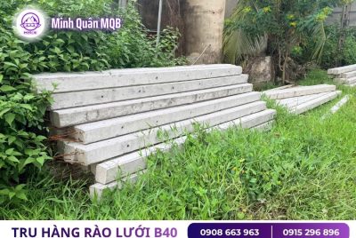 Quy cách trụ bê tông