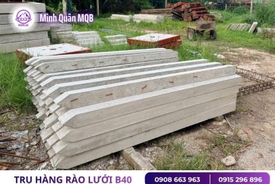 Một số quy cách trụ bê tông tại xưởng Minh Quân MQB 7 Một số quy cách trụ bê tông tại xưởng Minh Quân MQB - Ảnh 3