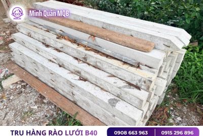 Một số quy cách trụ bê tông tại xưởng Minh Quân MQB 6 Một số quy cách trụ bê tông tại xưởng Minh Quân MQB - Ảnh 2